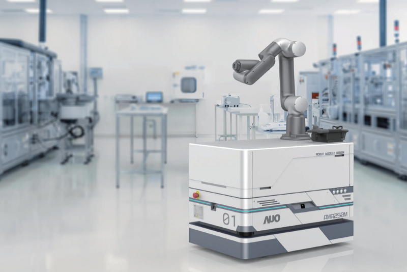 南宫ng整合AI人工智慧、IoT物聯網與Cloud雲端平台服務，開發模組化AMR 250M自主移動機器人，滿足多元自動化生產需求，在智慧工廠中扮演著串接和搬運的角色